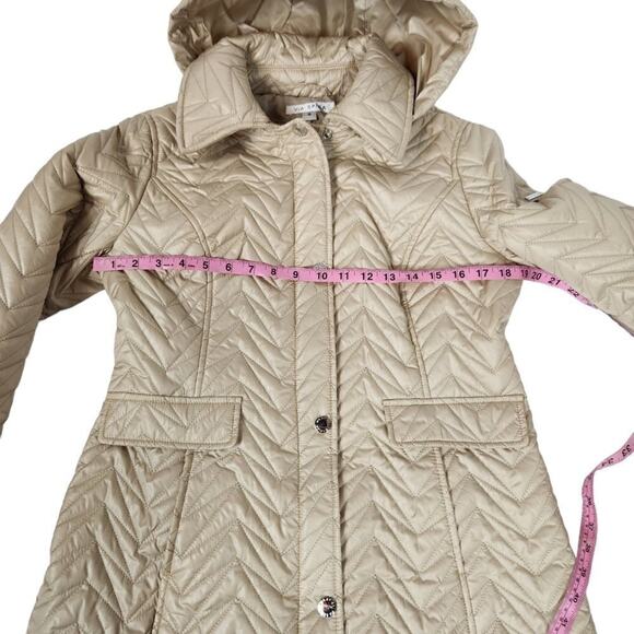 Via Spiga Walker Zig Zag Quilted Jacket - Picture 9 of 12